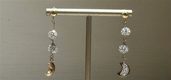 Orecchini Domar Donna Orecchini oro 18k in Oro OROR-50-280 - OROR-50-280